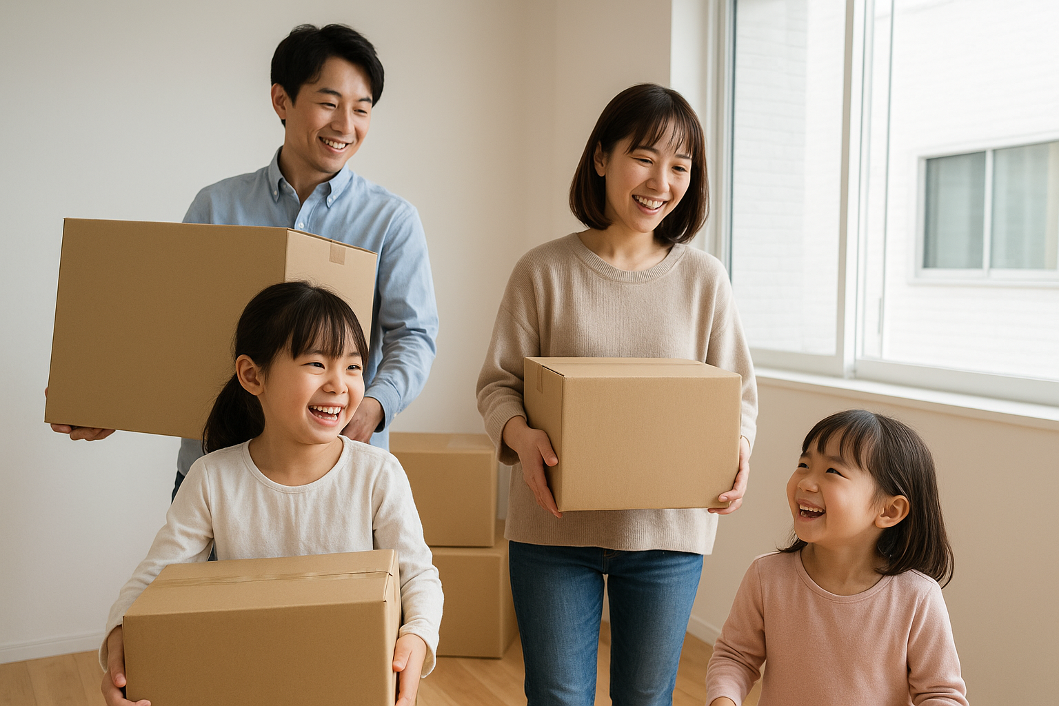 家族の引越